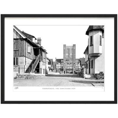 Thorpeness, The Sanctuary 1929 by Francis Frith - Single Picture Frame Print
