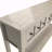 Rustic Entryway Console Table-115732722