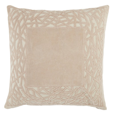 Mezza Square Cotton Pillow Cover & Insert