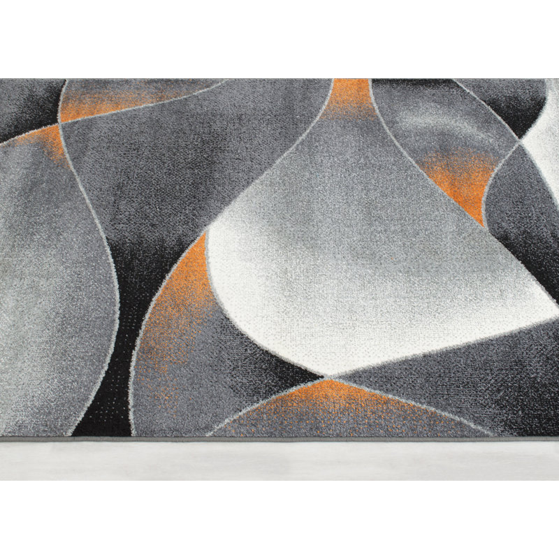 Hartlepool Abstract Indoor Rug, Rectangle 5' x 7'