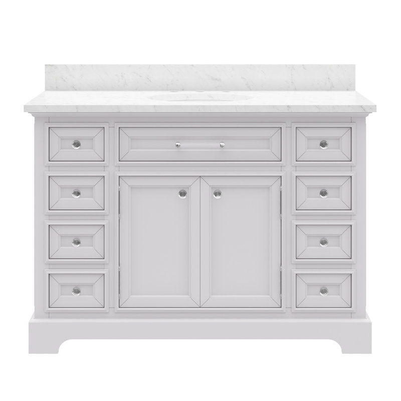 Derby 48'' W Single Vanity, Pure White