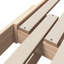Bed Frame with Headboard Engineered Wood Kid Modern Child's Structure-797753461