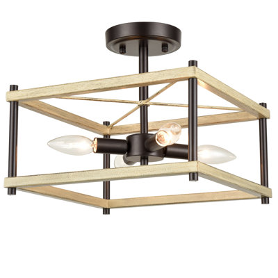 Leanid Semi Flush Mount