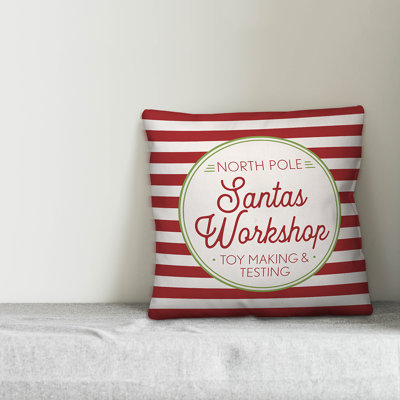Striped Throw Pillow