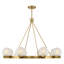 Lustre 8 lumières en laiton Darien-919784210