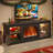 63" Fireplace TV Stand with Remote Control 23" Electric Fireplace Heater, LED Lighting, Timer, Over Heat Protection-1006076252