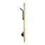 Hassania Solid Wood And Metal Wall 6 - Hook Wall Mounted Coat Rack