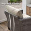 Harbin Wicker Rattan 7 - Person Outdoor Seating Group With Fire Pit Table, Armchairs And Ottomans-1323577758