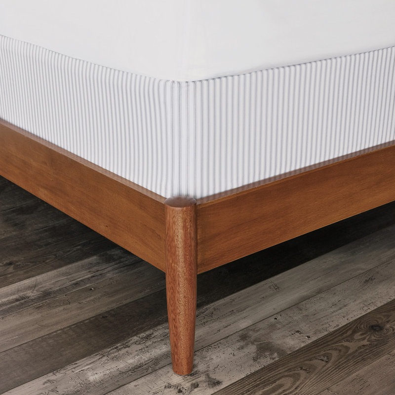 Housse de sommier Blass Ticking 11 ", Brume Eastwood, Très grand