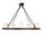 Loxley Glass Semi Flush Mount