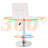 Deneena Swivel Upholstered Adjustable Height Counter Stool with Metal Frame-1108068123