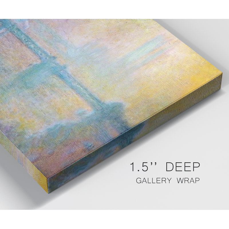 " The Rocky Cliffs Of Étretat " by Monet 3 - Pieces, 27" H x 54" W x 2" D