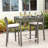 Graphite 2 - Person Wicker Patio Dining Set with Square Table-27894575-87982703