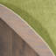 Tapis d'intérieur extérieur antidérapant rond 4 pi x 4 pi vert