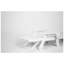 Chaise longue inclinable en résine PEHD Shoreline l 29 po x P 75,2 po x H 39,2 po Shoreline