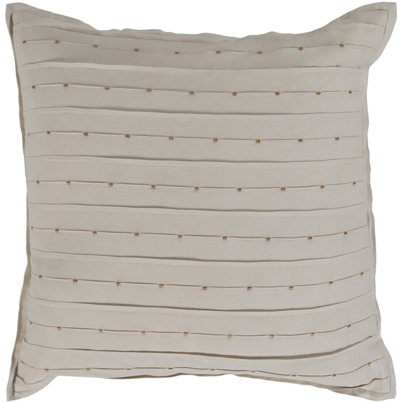 Sherise Cotton Pillow Cover, Polyfill