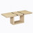 6-Piece Extendable Dining Table Set With Removable Leaf, Dining Bench, 4 Upholstered Dining Chairs