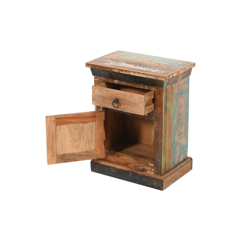 Greyston 19'' W Solid Wood Nightstand