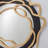 Wood Flat Wall Mirror