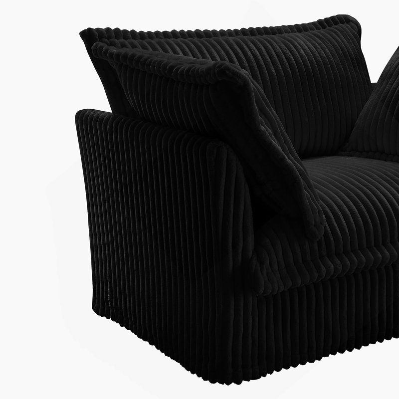 Canapé à 2 places confortable et polyvalent pour le salon, idéal pour les petits espaces