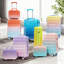14 "/ 20" 2 pièces / ensemble dans une valise à roulettes pour PC, valise de cabine, avec dégradé de couleurs et serrure à combinaison-126941728
