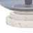 Arcie 13" H Marble Stacked Base Glass Globe Accent Lamp-1617171402