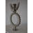 Modern Abstract Of A Happy Man Metal Chrome Balls Statue Size: 14" X 6" X 26"H