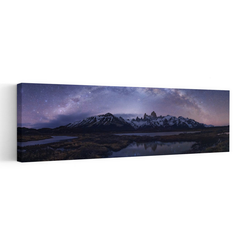 Art laitier, montagne, H 60 po x l 20 po