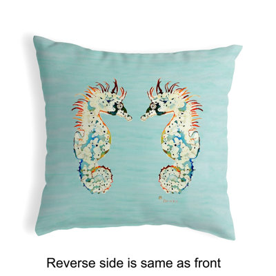 Outdoor Reversible Throw Pillow