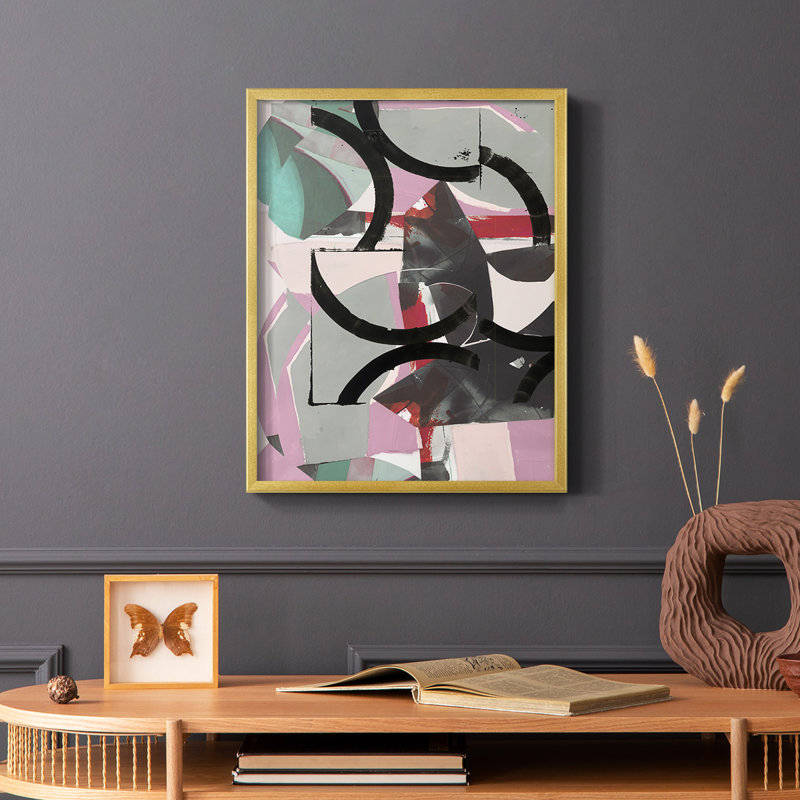 Cartissi Space I, reproduction encadrée - bois massif, H 14 po x l 11 po