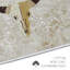 Tapis gris / brun en coton