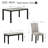 6-Piece Dining Table Set