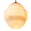 Chandelier Icarus Antique Brass Finish Alabaster