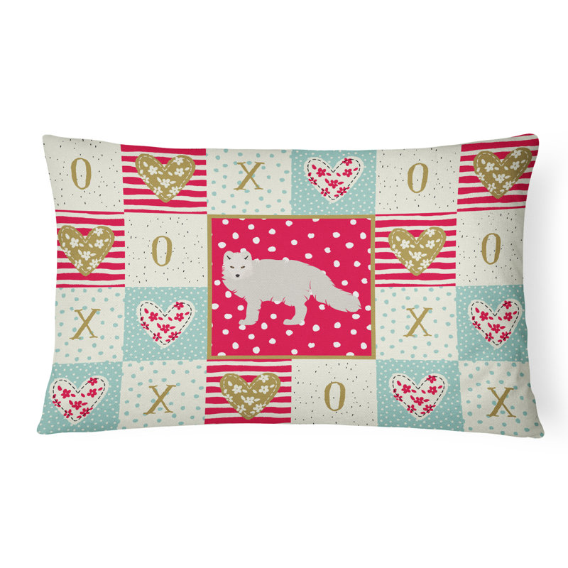  Coussin lombaire patchwork intérieur / extérieur Arctic Fox Love