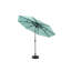 Parasol d'extérieur rectangulaire double face Ft avec manivelle, grand parasol pour patio, jardin et piscine (vert clair)