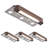 Bronze Low Voltage Integrated LED Metal Step Light Kit