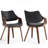 Makda 18.89'' H Faux Leather Upholstered Armchair