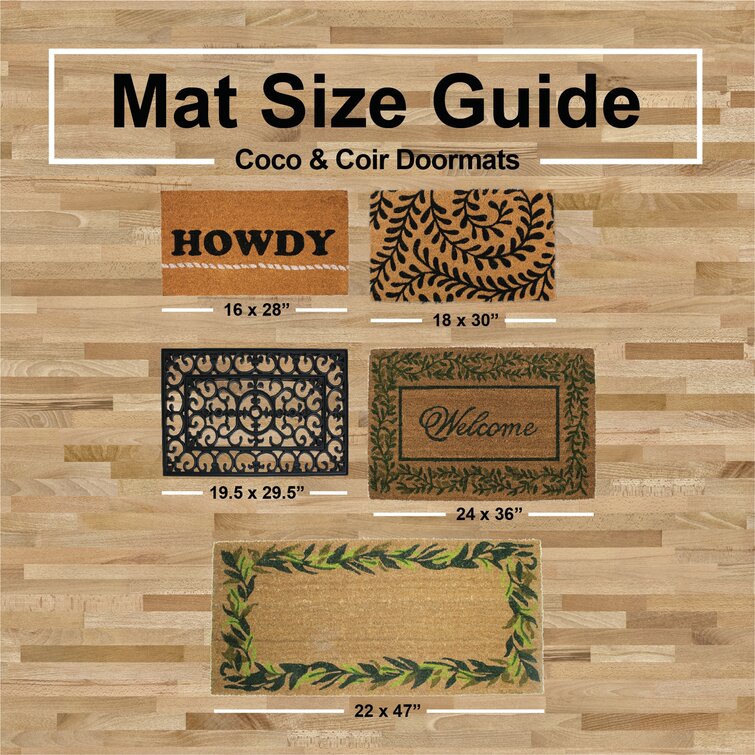 Water & Dirt Shield™ Fleur-de-Lis Door Mat