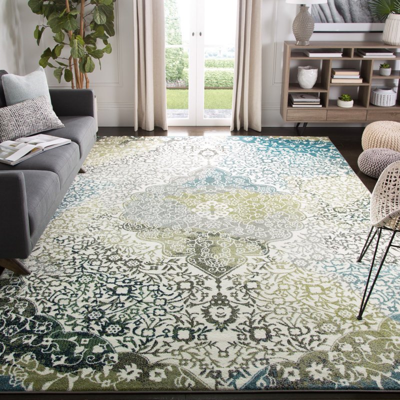 Tapis oriental Nakano Performance, Rectangle 6 pi 7 po x 9 pi