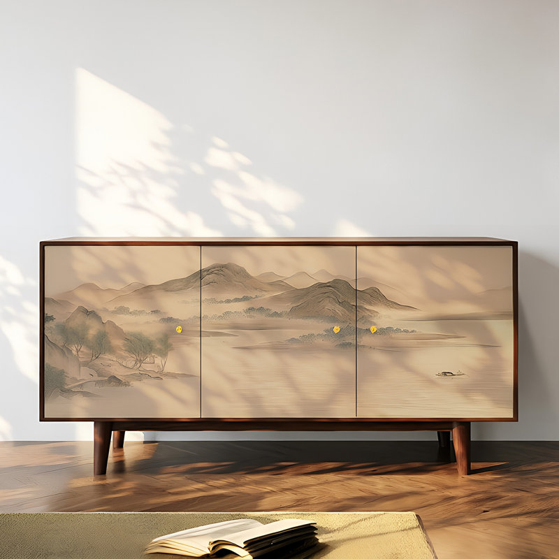 Simple classical home sideboard cabinet