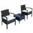 Rossford 2 Seater Rattan Conversation Set-27863208