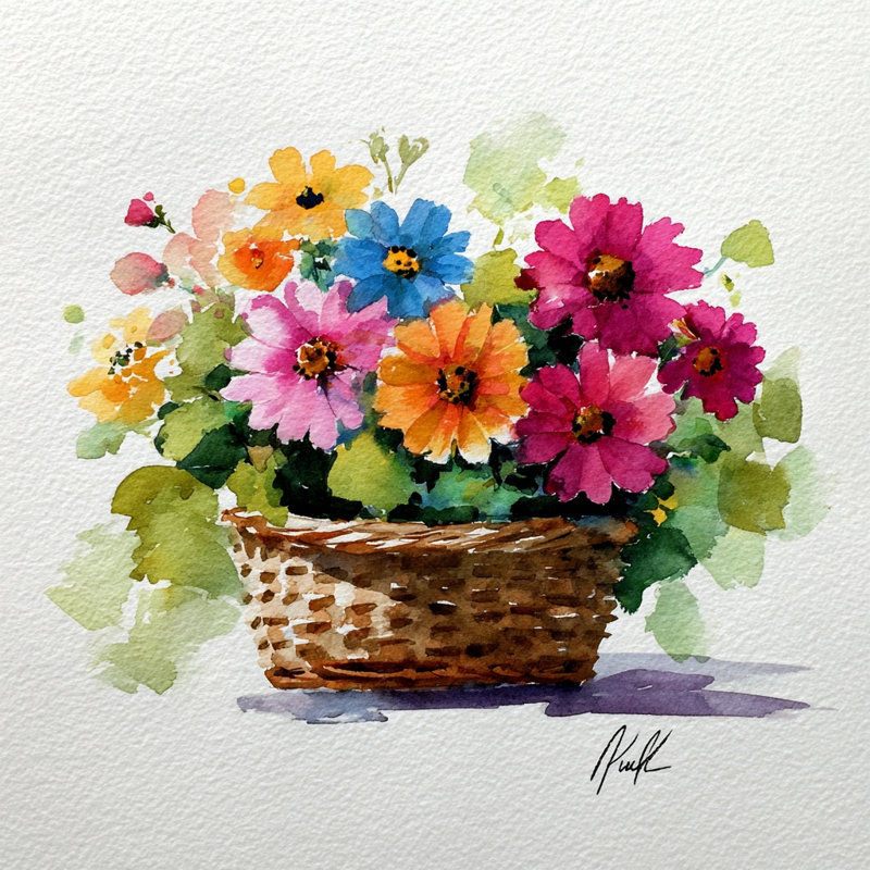 Art mural sur toile tendue Garden Petal Study, L 30 po x H 30 po x P 1,5 po
