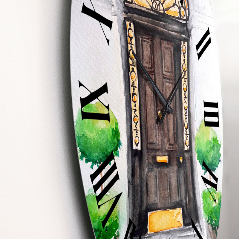 Horloge murale surdimensionnée, Moyenne