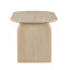 Ensemble de table de salle à manger 6 pièces avec banc, ensemble de chaises de table ovales pour 6 personnes, ensemble de salle à manger de style moderne, naturel
