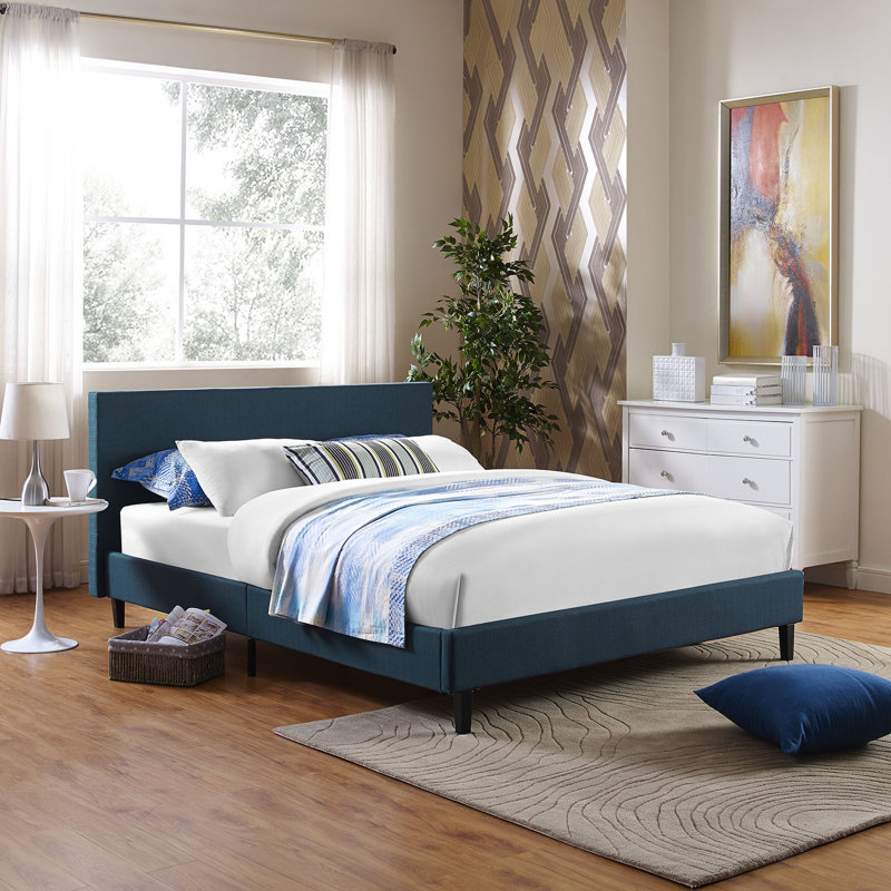 Base de lit Modway, Azure, Double