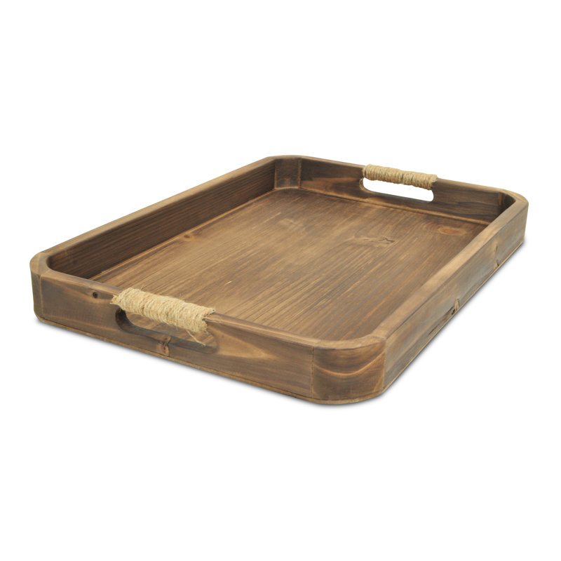 Plateau de table basse Feliz, Marron foncé