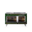 ILVE Nostalgie II 60 Dual Fuel Range, 5 Burners, Griddle, Frenchtop -1514149103-1514149120