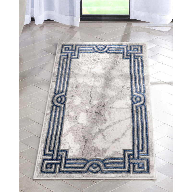 Tapis bleu Kampen, Rectangle 2 pi x 3 pi