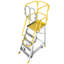 Échelle plateforme en aluminium 375 lb