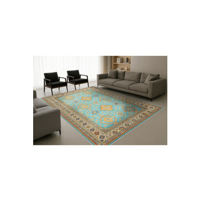 Tapis gris tissé traditionnel Mosso
